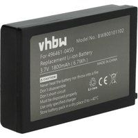 vhbw Batterie Compatible Avec Denso Bht-604qw, Bht-800, Bht-805b, Bht-804qw, Bht-800b Scanner De Code-barre Pos (1800mah, 3,7v, Li-ion)