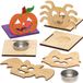 Baker Ross AX226 Halloween Houten Theelichthouders - Set Van 4