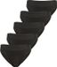NORMANI 5 slips van biologisch katoen "Sliwen" zwart M
