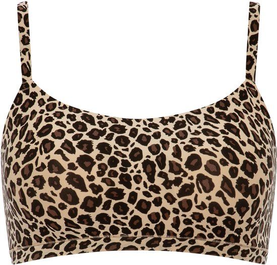 Chantelle - SoftStretch Padded Bralette - LEOPARD PRINT - M/L
