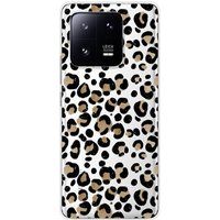 Xiaomi Bedrukt siliconen hoesje compatibel met Xiaomi 13 Pro Leopard