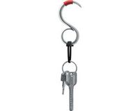 Alessi Stay Safe no-touch sleutelhanger chrome plated zamak