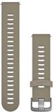 Garmin - Siliconen bandje - Forerunner/Vivo - 20 mm - Beige
