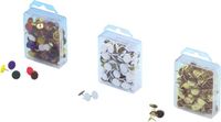 WEDO Punaises, messing, diameter: 10 mm