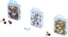 WEDO Punaises, messing, diameter: 10 mm