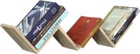 Homcom Wandboekenplank Hout Beige 80x16x15cm