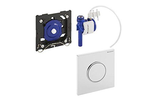 Geberit montageset HyTronic pneumatisch 116015KK1 | Design Sigma 10 | go/wit