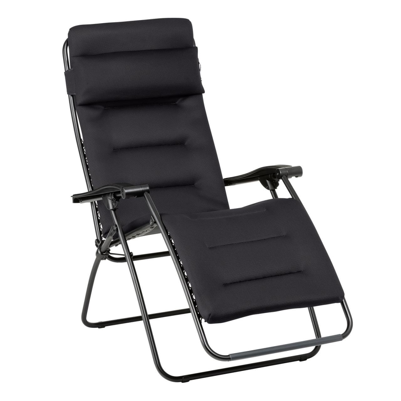 Lafuma RSX XL Clip Air Comfort - Relaxstoel - Verstelbaar - Inklapbaar - Zero Gravity - Acier