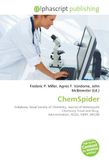 ChemSpider: Database, Royal Society of Chemistry, Journal of Heterocyclic Chemistry, Food and Drug Administration, KEGG, MDPI, MICAD 9786133779198