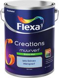 FLEXA Creations Muurverf - Extra Mat - Iets Golven - 5 liter