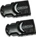 Cressi Vinclips Reaction/Frog Plus (2 stuks) - Zwart