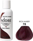 Adore Semi-Permanent Hair Color - Rich Amber 78 118 Ml