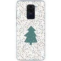 1001 coques Xiaomi Redmi Note 9 Bedrukt siliconen hoesje sapin de noel