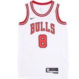 NBA Zach Lavine Association Edition 22 No 8 Chibul White Men's Basketball Tank Top Dri-fit Swingman Jersey