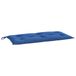 VidaXL Tuinbankkussen 110x50x7 cm stof blauw