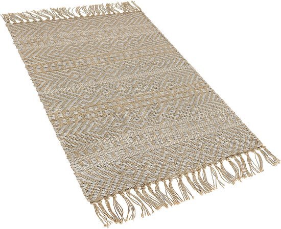 Beliani Vloerkleed beige 50 x 80 cm DORTYOL