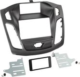 ACV GmbH 2-DIN Paneel geschikt voor Ford Focus (DYB) 2011-2014 - Kleur: Zwart