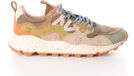 Flower Mountain heren sneaker Yamano canvas kaki beige