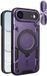 Techsuit Hoesje geschikt voor Apple iPhone Air - CamGuard Pro Back Cover - Paars