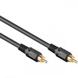 Allteq ALTQ-MNRCA-HQ-B-0.5 audio kabel 0,5 m RCA