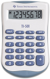 Texas Instruments TI-501 Pocket Calculator - Blue, White