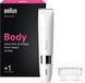Braun BS1000 Ladyshave Wit