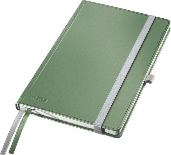 Leitz Style Notitieboek A5 - Harde Kaft - Gelijnd - Zeegroen
