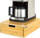 Koffiezetapparaat Stand & Koffiepad Capsule Theezakjes Lade Box Houder Kast-Bamboe