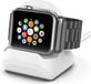 By Qubix - Apple Watch houder voor opladen - Siliconen - Wit