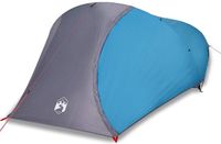 vidaXL Koepeltent 4-persoons waterdicht blauw
