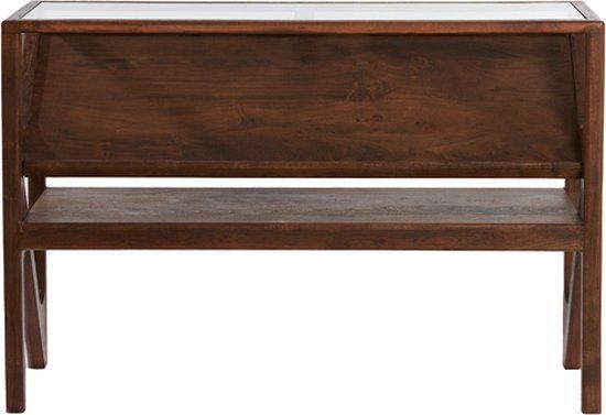 Light & Living Bijzettafel YUKI - 119x41x80cm - Bruin - Hout - Scandinavisch & Basic