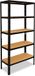 Shelfplaza BLACK étagère métallique - 180x70x40 cm - noir - 5 tablettes