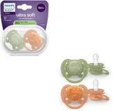 Philips Avent Ultra Soft Fopspeen (18mnd+) – 2 stuks