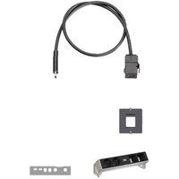 Bachmann USB 3.1 Type C Keystone Module - Modulair insteeksel - USB type C - zwart