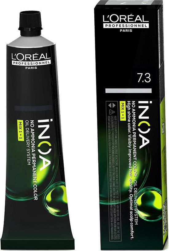 L'Oréal Professionnel Paris Inoa Color Nº 7.3 Goudblond - 60 g