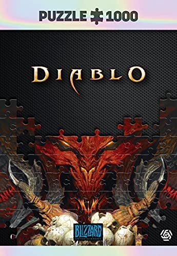 Good Loot Diablo: Lord of Terror - puzzel 1000 stukjes 68cm x 48cm | inclusief poster en tas | Game-artwork voor volwassenen en tieners