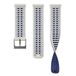22 ATH9 Siliconen Strap Arctic Grey S+M