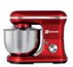 BEHOME Professionele planetaire kneedmachine, 1200 W, 5 l, 6 instelbare snelheden, pulsfunctie, garde voor kneden, granulus kneedmachine, menggarde