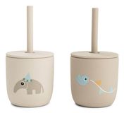 Done by Deer Celebration Tasse à bec 120 ml Sable