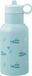 Fresk Thermosfles 350 ml - RVS Waterfles – Lekvrije Drinkfles voor Kinderen – Koude en Warme Dranken – BPA-vrij – Onbreekbaar – 2 Doppen – Thermosbeker – Drinkbeker Jongens - Blauw - Submarine