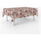 ECOMMERC3 Rechthoekig tafelkleed, 180 x 140 cm, duurzaam, eenvoudig te reinigen, vlekwerend, waterdicht
