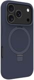 dbramante1928, Hoesje geschikt voor iPhone 17 Pro - Roskilde Kickstand MagSafe met Ring Standaard, Marineblauw