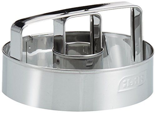 Ibili Donut Cutter San Blas 9 cm roestvrij staal, zilver