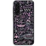 Maniacase Hoesje voor Samsung Galaxy A57 Parijs Frankrijk café