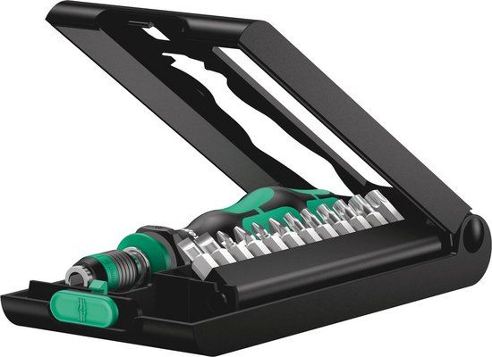Wera Kraftform Kompakt 50 Bitset 14-delig - Plat, Kruiskop, Torx BO