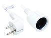 Alcasa P0102-W020 electriciteitssnoer Wit 2 m