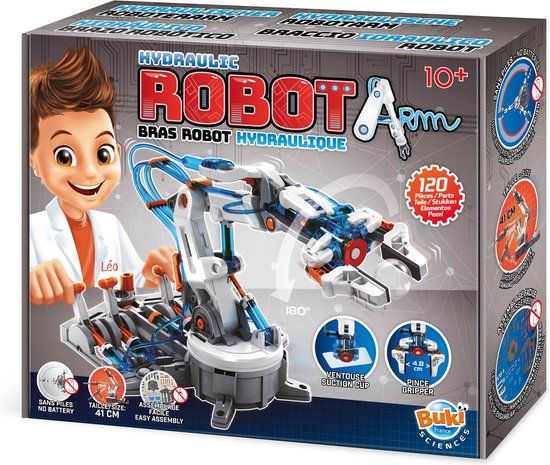 Buki Hydraulische arm Bouwdoos - STEM - 11+ jaar