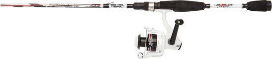 Abu Garcia Ike Dude Junior Spinset - 1.80m - 3-15g - Roofvis - Wit