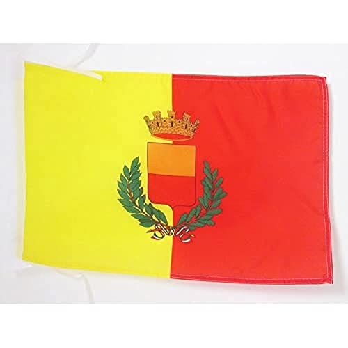 Wapen van de stad Napels Vlag 45x30 cm - Napoli - AZ FLAG
