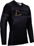 Leatt Moto 5.5 UltraWeld V25 Stealth Motocross Jersey - Zwart/Grijs - Maat L